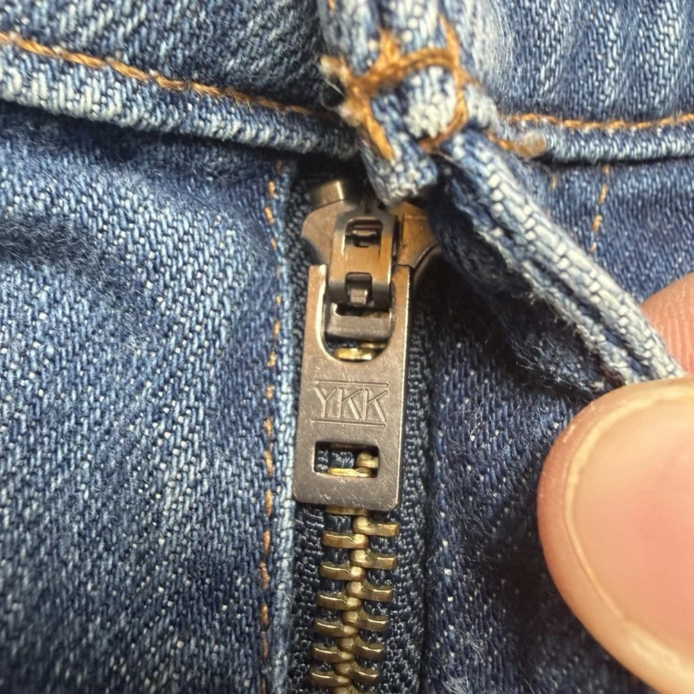Levis Made &‎ Crafted Selvedge Jeans Men 32x34 502 Taper Japan Patchwork Big E